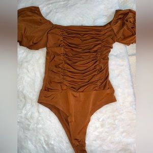 Off the shoulder bodysuit